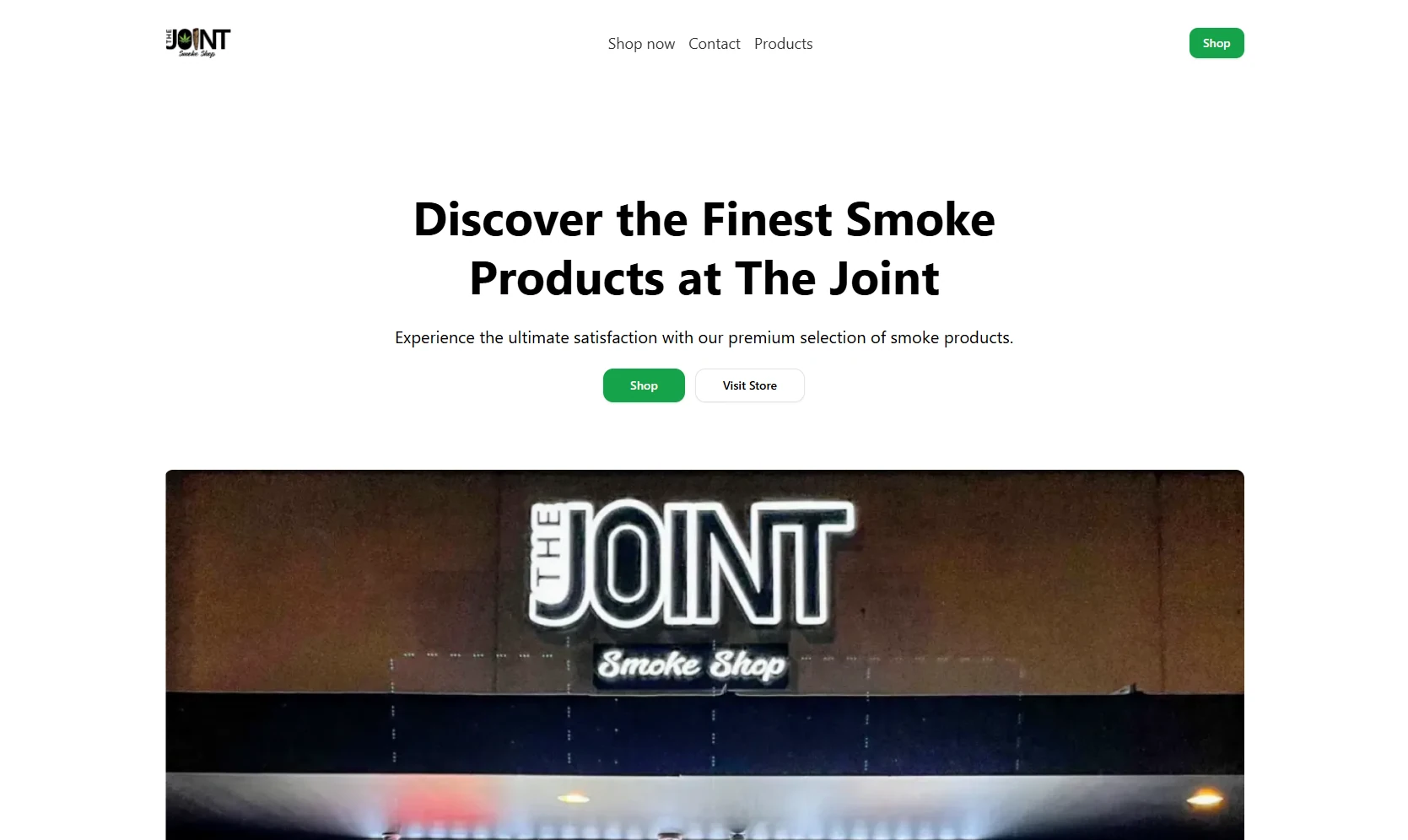 The Joint - Smoke shop